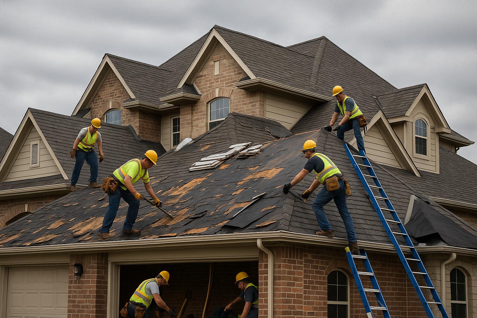 Hail Damage Repair in Old Town Spring