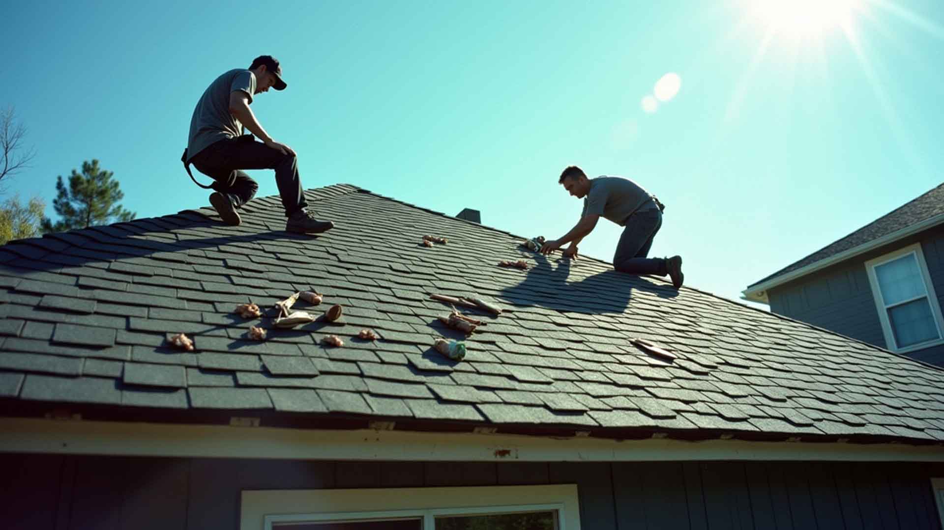 Shingle repair services